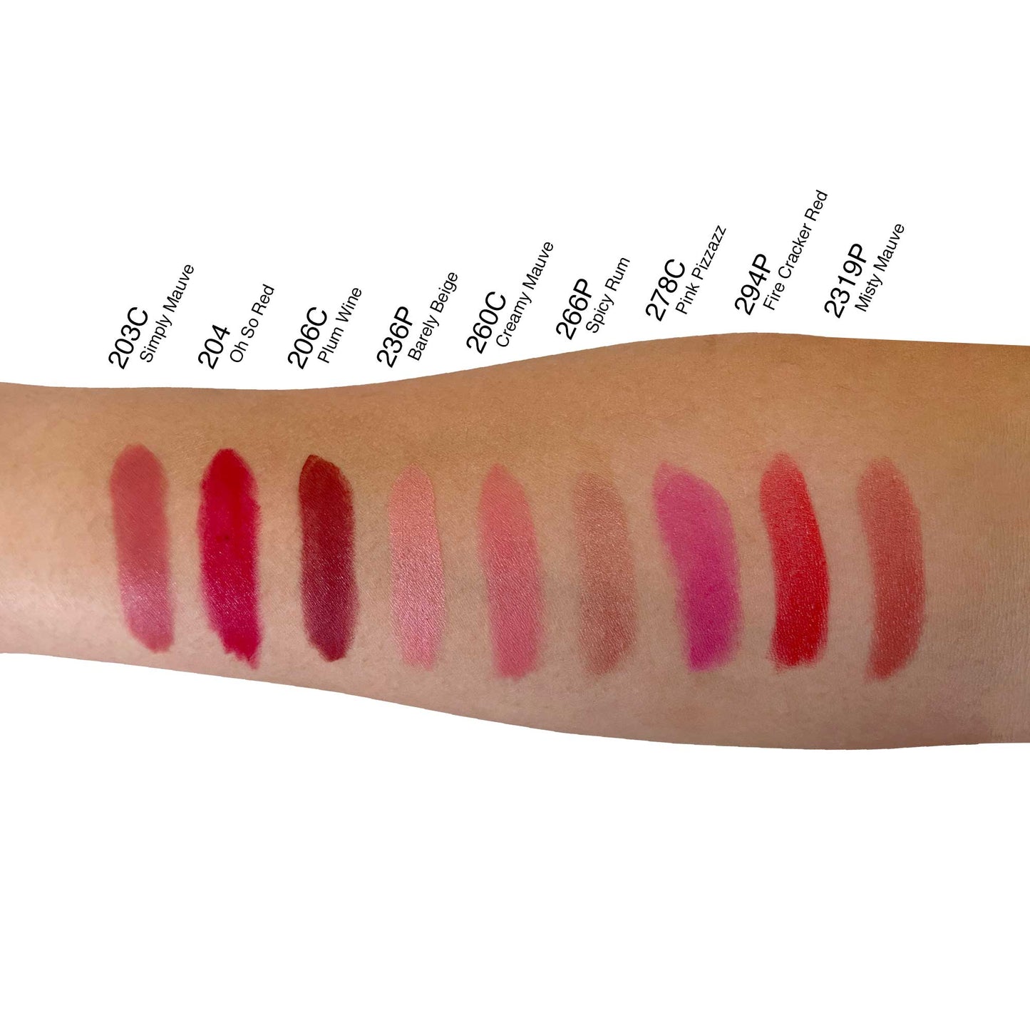 lipstick mauve swatch