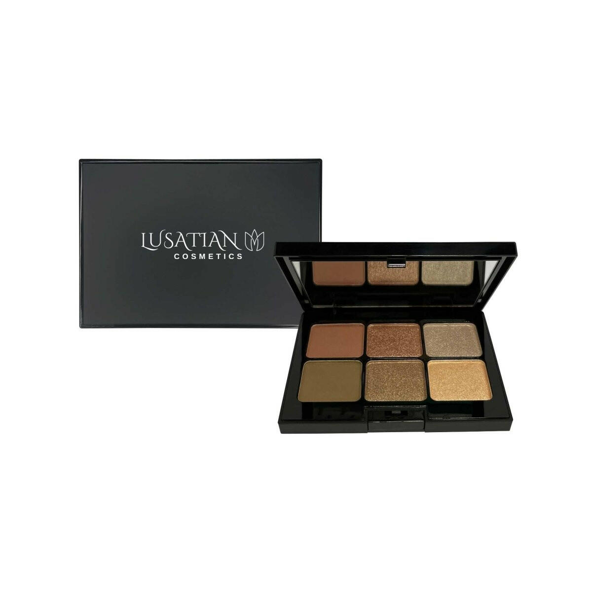 6 - shade Eyeshadow Palette - Shimmy - lusatian