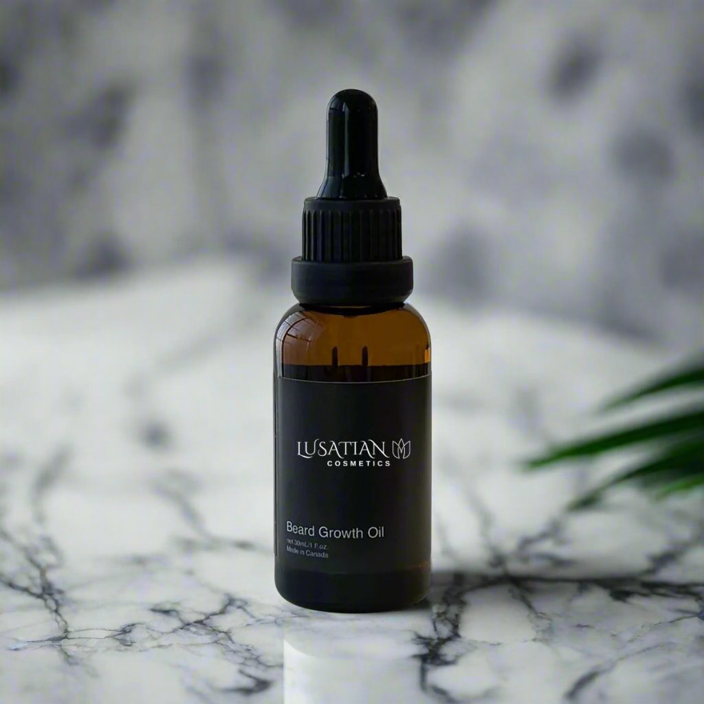 Hemp Infused Beard Growth Oil - Unscented - lusatian