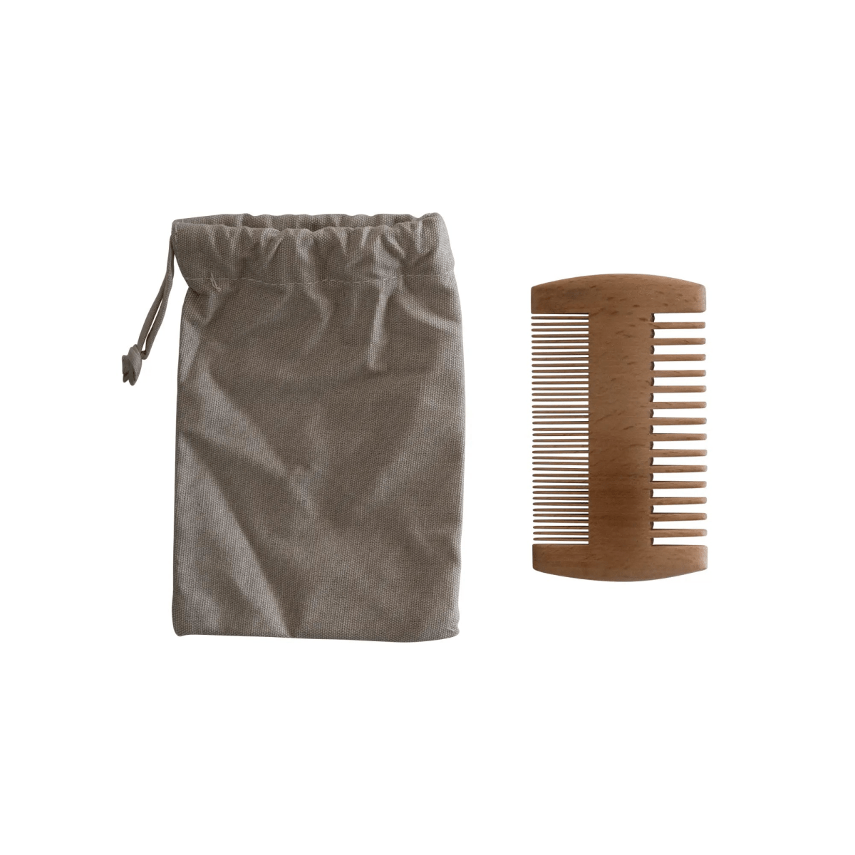Natural Bamboo Beard Comb - lusatian