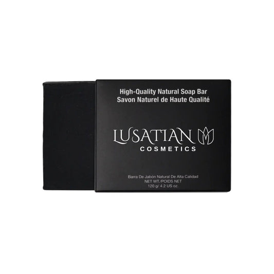 Natural Charcoal Lather Soap - lusatian